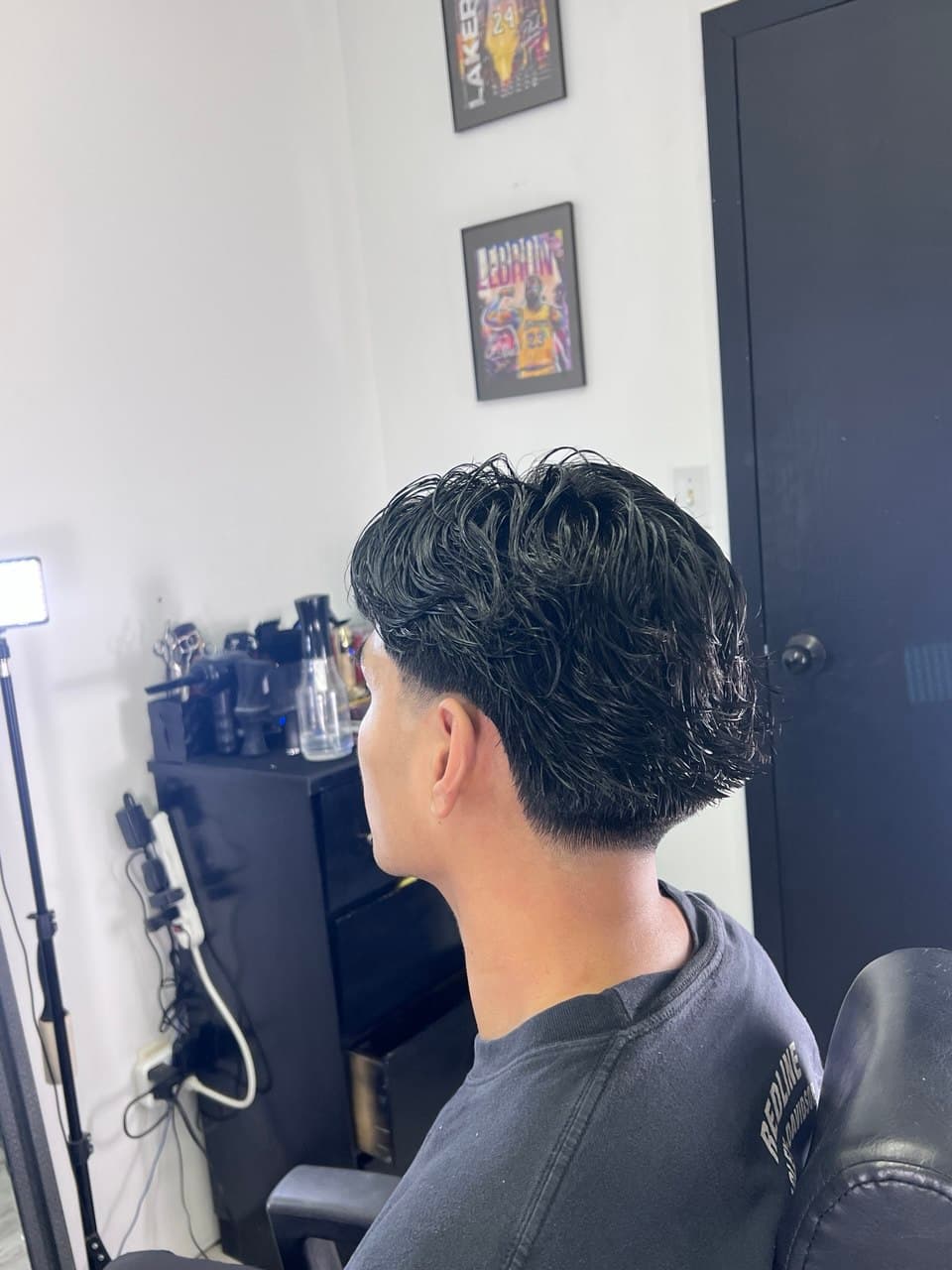 Fade & Haircut (Long Hair)